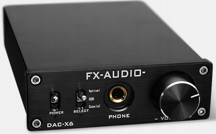 Купить МУЗЫКАЛЬНАЯ ЗВУКОВАЯ КАРТА FX-AUDIO DAC-X6 DAC USB: отзывы, фото, характеристики в интерне-магазине Aredi.ru