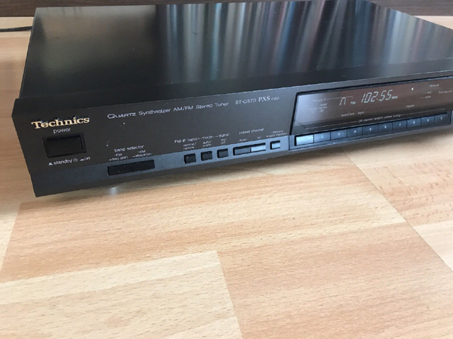 ST-G570 Technics Quartz Synthesizer FM AM d