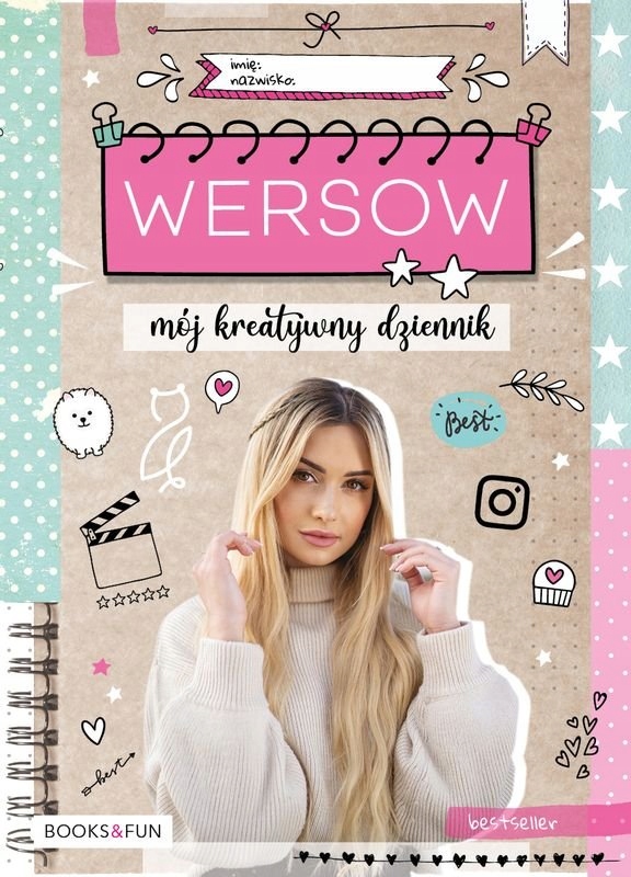 Wersow Mój kreatywny dziennik pamiętnik planer