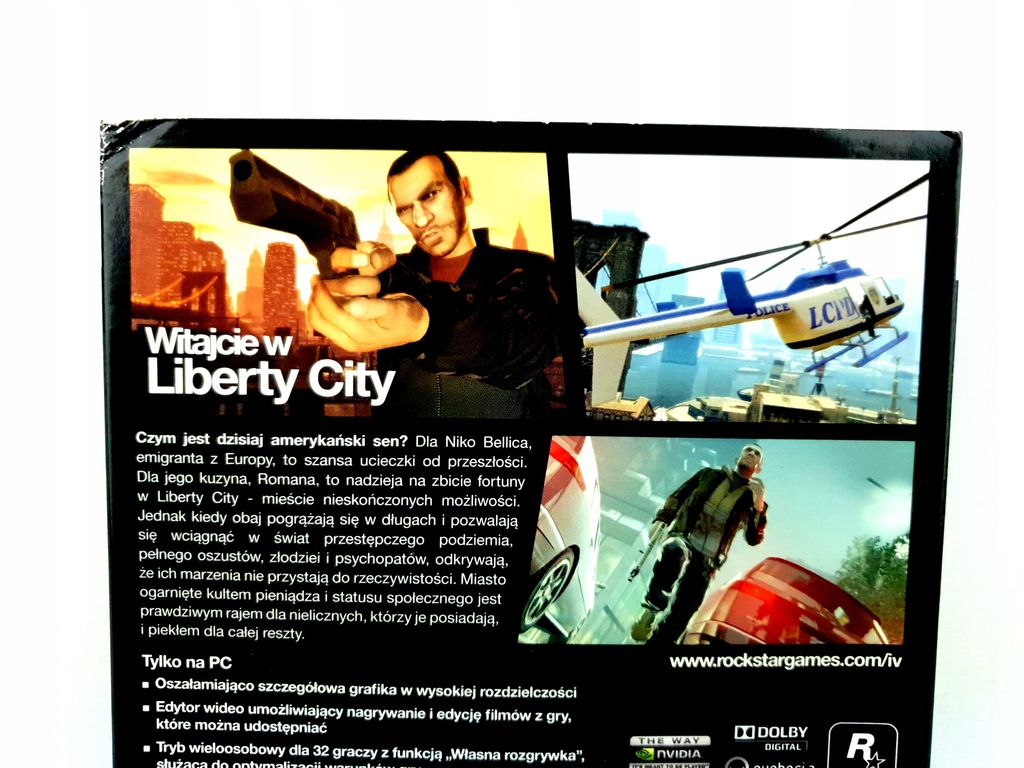 Купить GTA IV GRAND THEFT AUTO 4 ПК ПОЛЬСКИЙ PC PL EDITION: отзывы ...