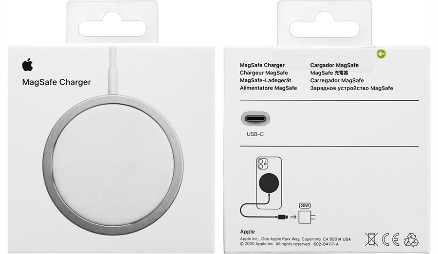 Apple Ładowarka indukcyjna MagSafe Charger A2140 12912558791