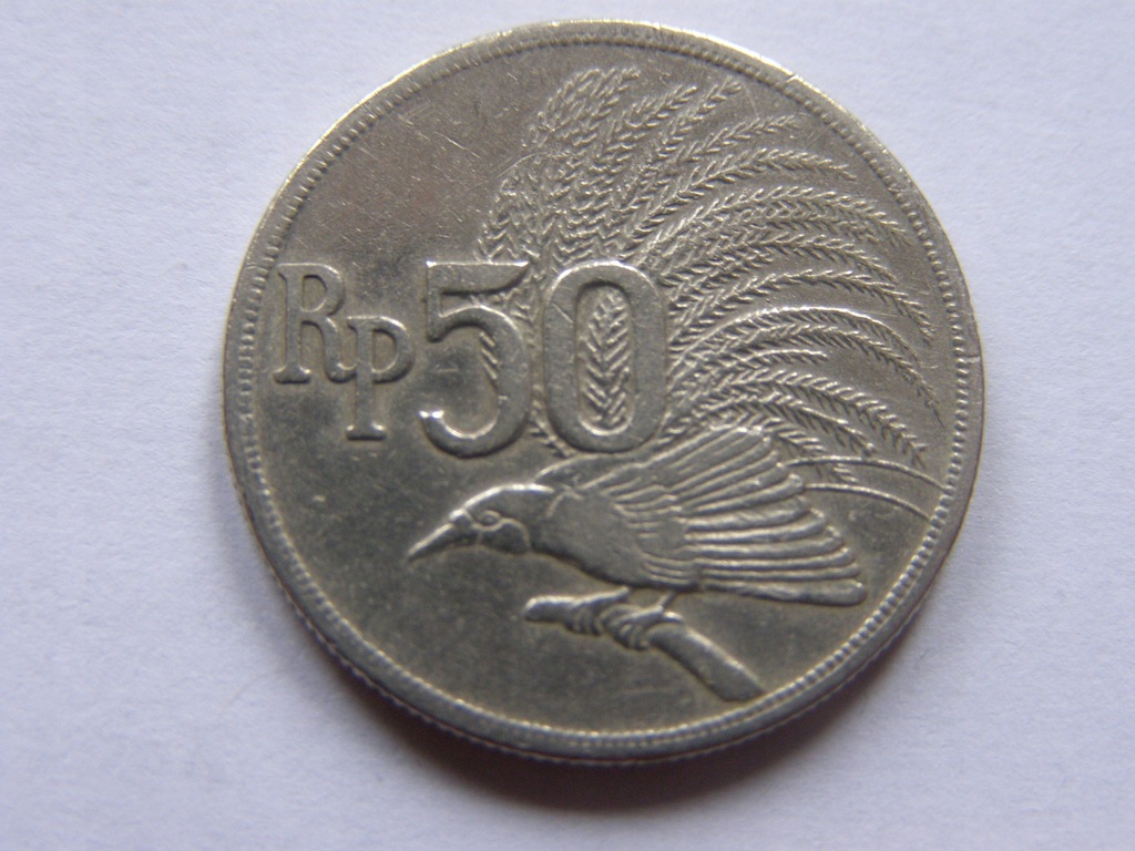 INDONEZJA 50 RUPIAH 1971 ROK BCM !!!!!!!!!!!! 0233