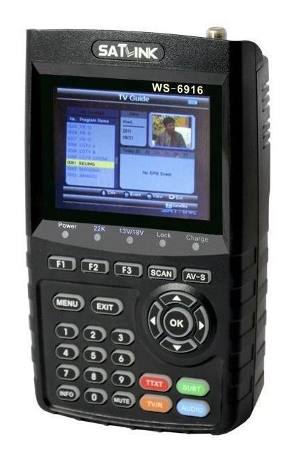 Miernik Sygnału Satelitarny SATLINK WS-6916 DVB-S2 - 7063638237 ...