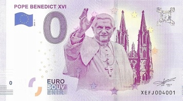 0 EURO BENEDYKT XVI