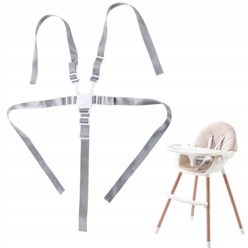 SZELKI DO WÓZKA KRZESEŁKA HUŚTAWKI PASY 5 PUNKTO