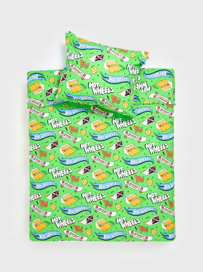 Komplet pościeli dziecięcej Hot Wheels - 592DL-MLC SINSAY