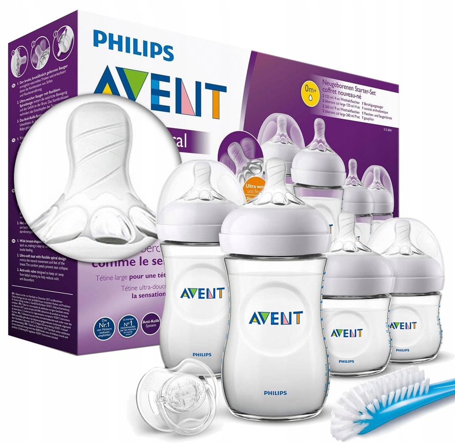 Купить AVENT NATURAL STARTER KIT 2.0 АНТИКОЛИКОВЫЕ БУТЫЛОЧКИ: отзывы, фото, характеристики в интерне-магазине Aredi.ru