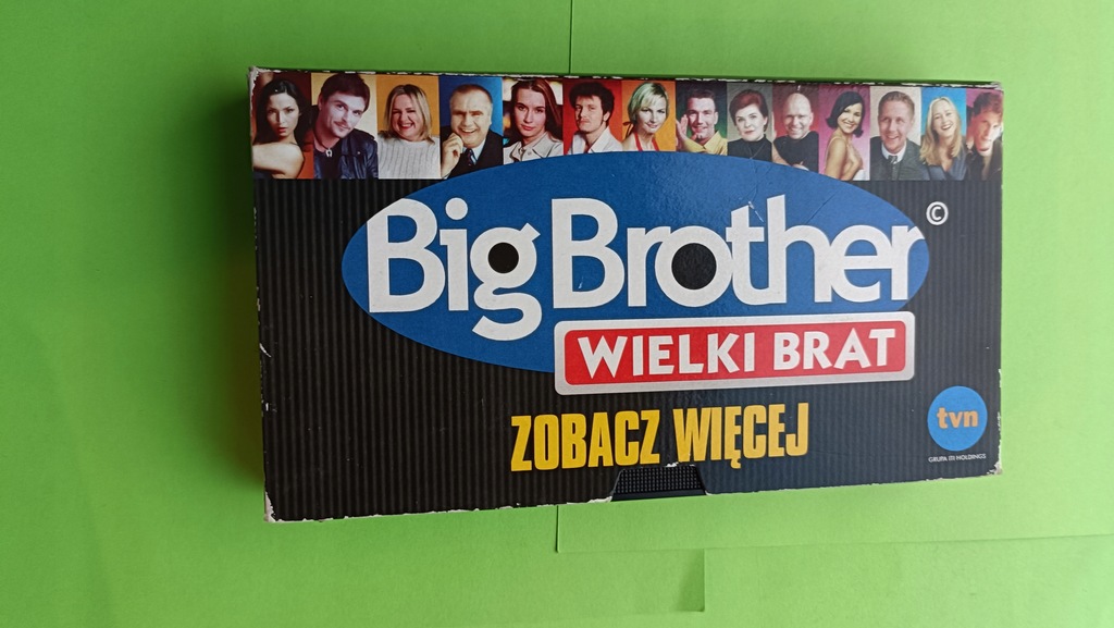 Kaseta VHS Oryginalny Big Brother (wielki brat), I- Edycja- 2001r.