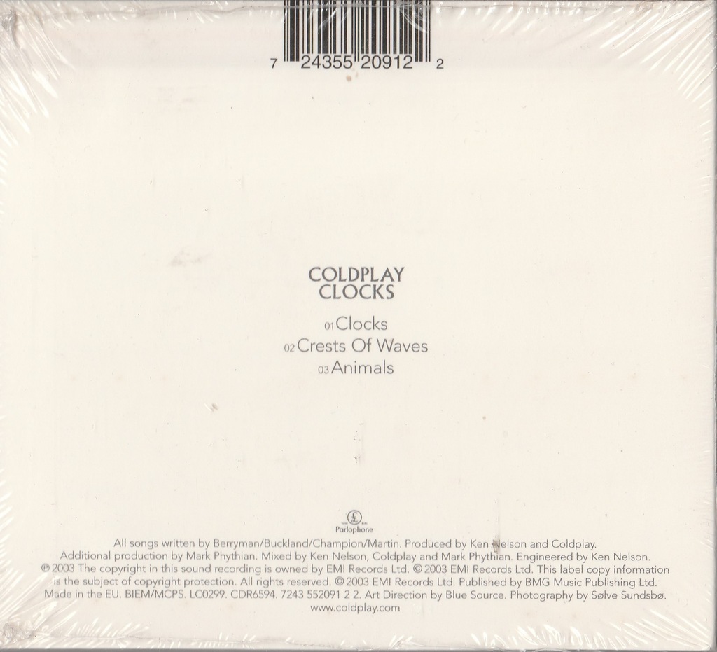 Купить CD Coldplay - Clocks EP _____________________: отзывы, фото, характеристики в интерне-магазине Aredi.ru