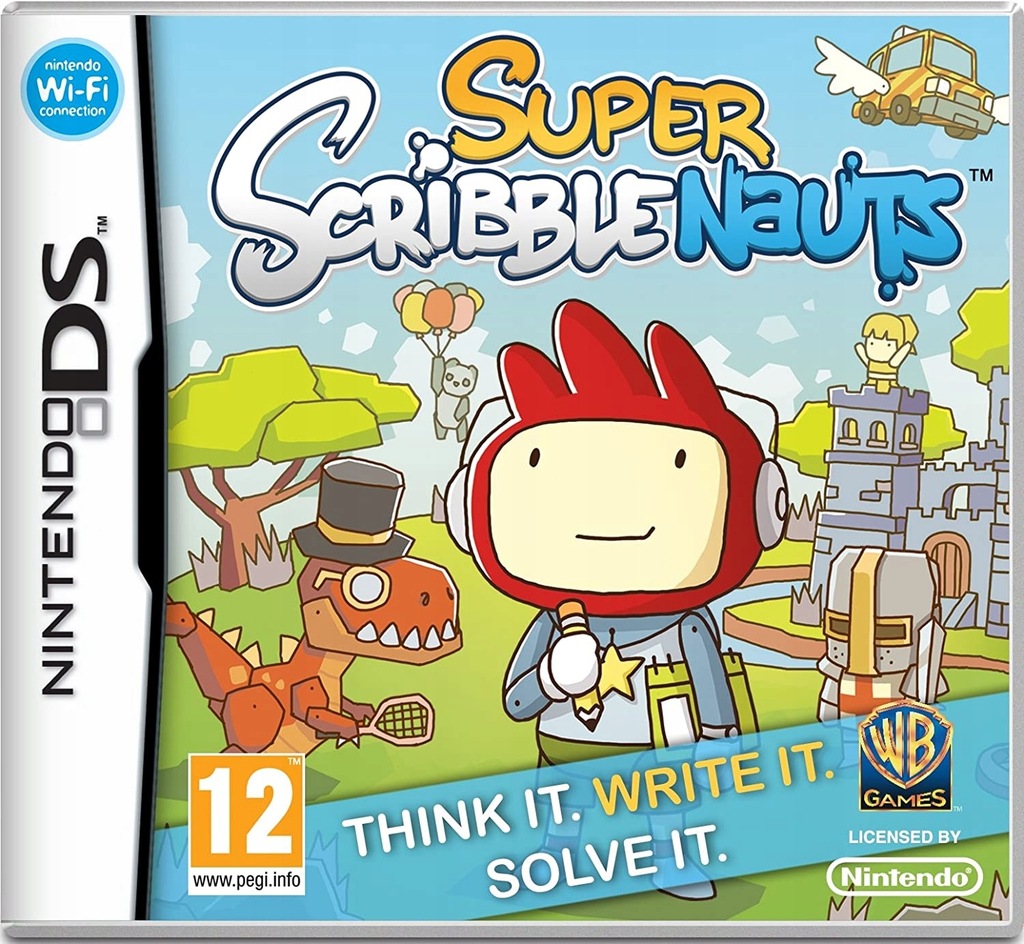 Super Scribblenauts Nintendo DS nowa