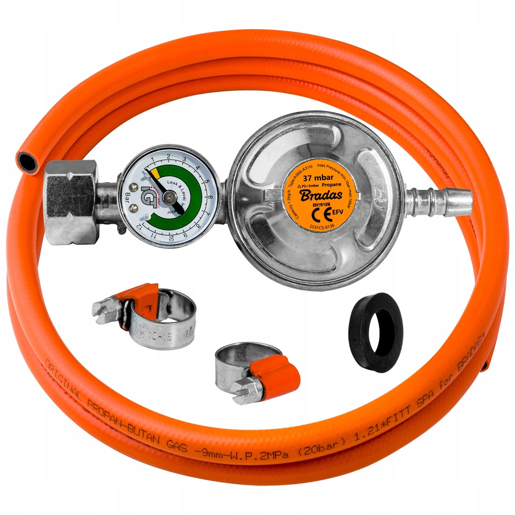 Купить ГАЗОВЫЕ ШЛАНГИ 2м РЕГУЛЯТОР ГАЗОВОГО БАЛЛОНА 11кг ЛЕНТЫ: отзывы ...