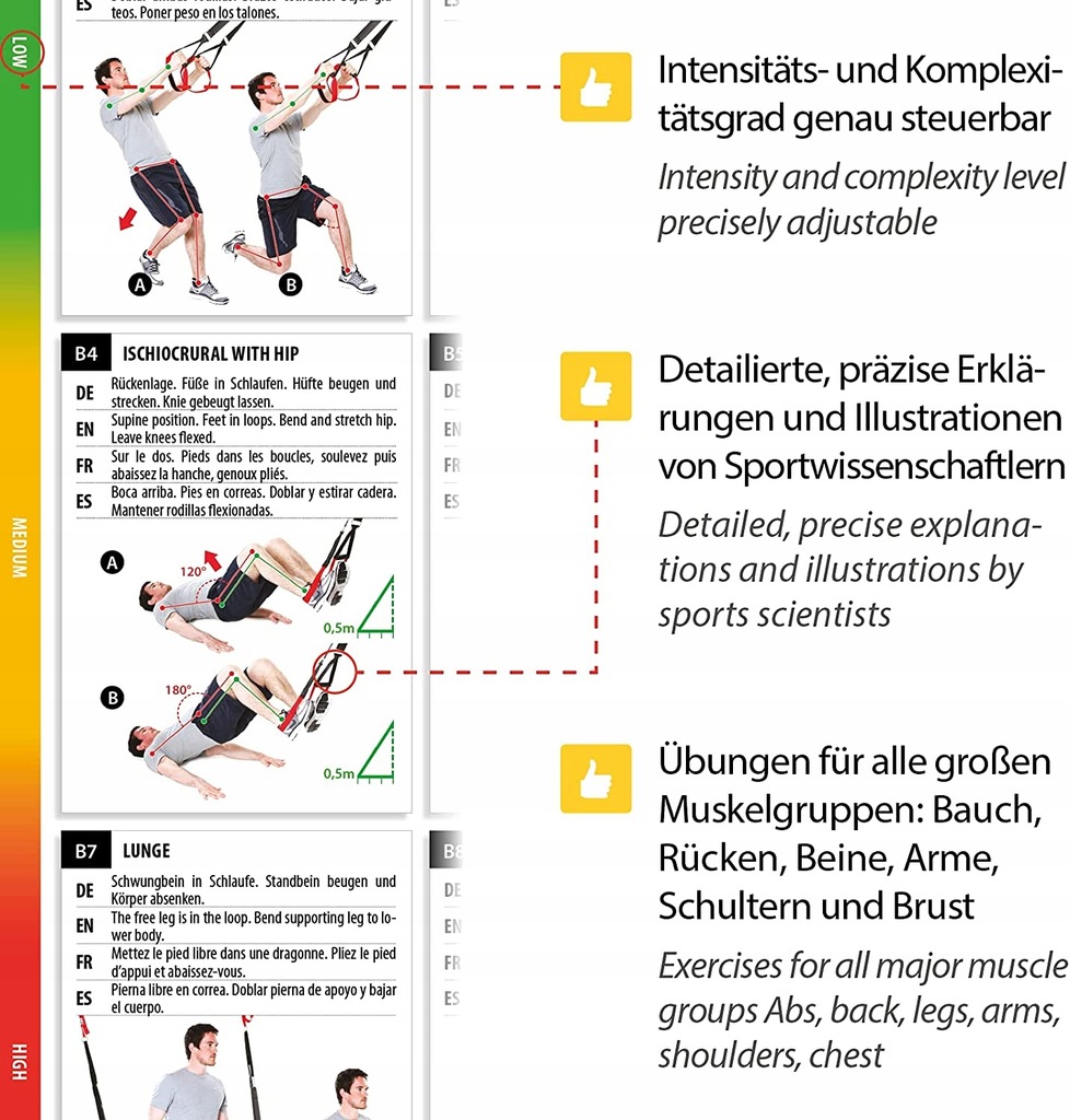 Купить Плакат для упражнений Sling Trainer, тренировочные ремни: отзывы, фото, характеристики в интерне-магазине Aredi.ru