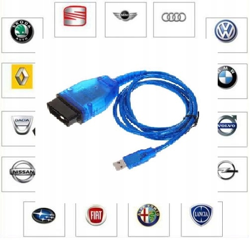 Multi Interfejs KKL USB 15w1 do diagnozy 15 marek