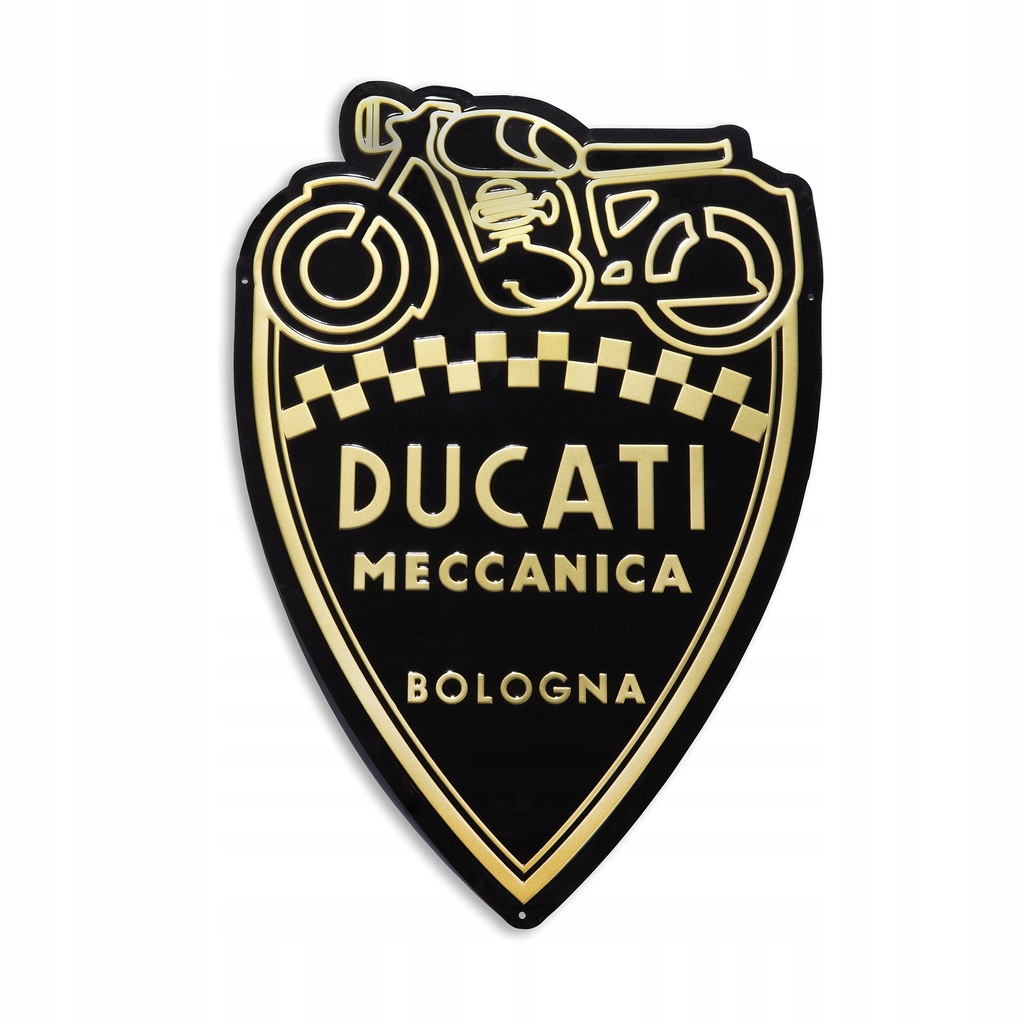 Metalowy szyld blacha reklamowa DUCATI Meccanica