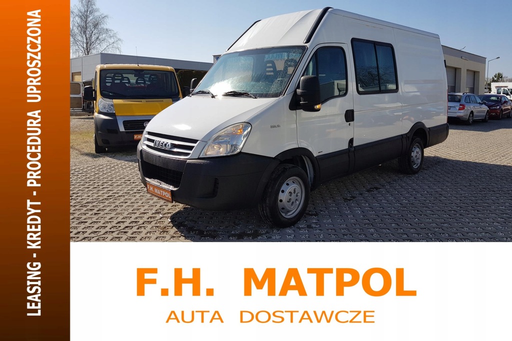 IVECO 35S12, PODWÓJNA KABINA, DOKA, MIXT 2,3HPI