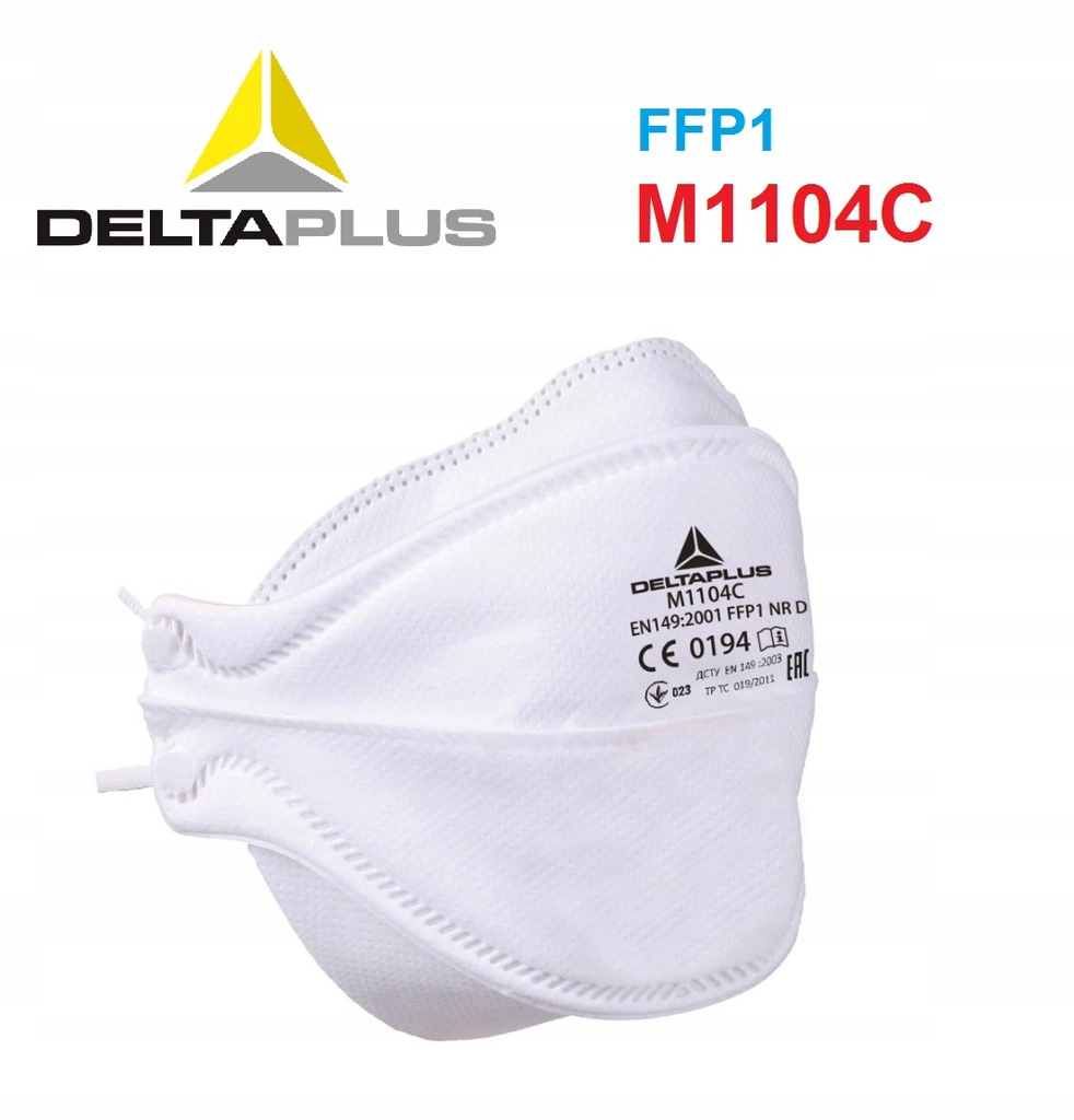 Maska przeciwpyłowa Deltaplus jak 3M wys. 24H FFP1