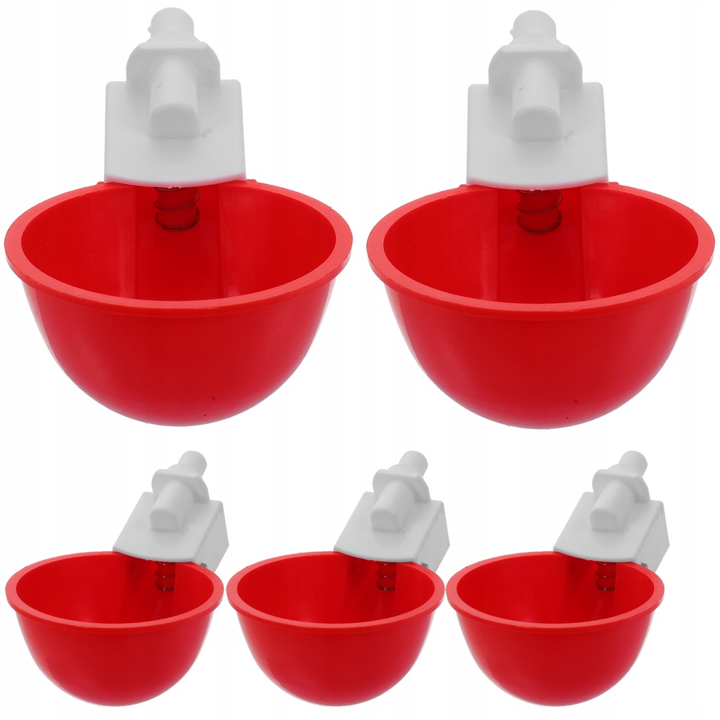 Automatic Filling Waterer Chicken Cup Red
