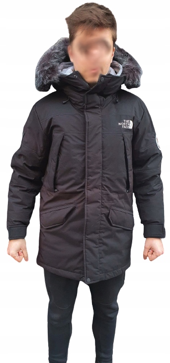 L Kurtka The North Face Ciepła kaptur MS TNFB5 PL