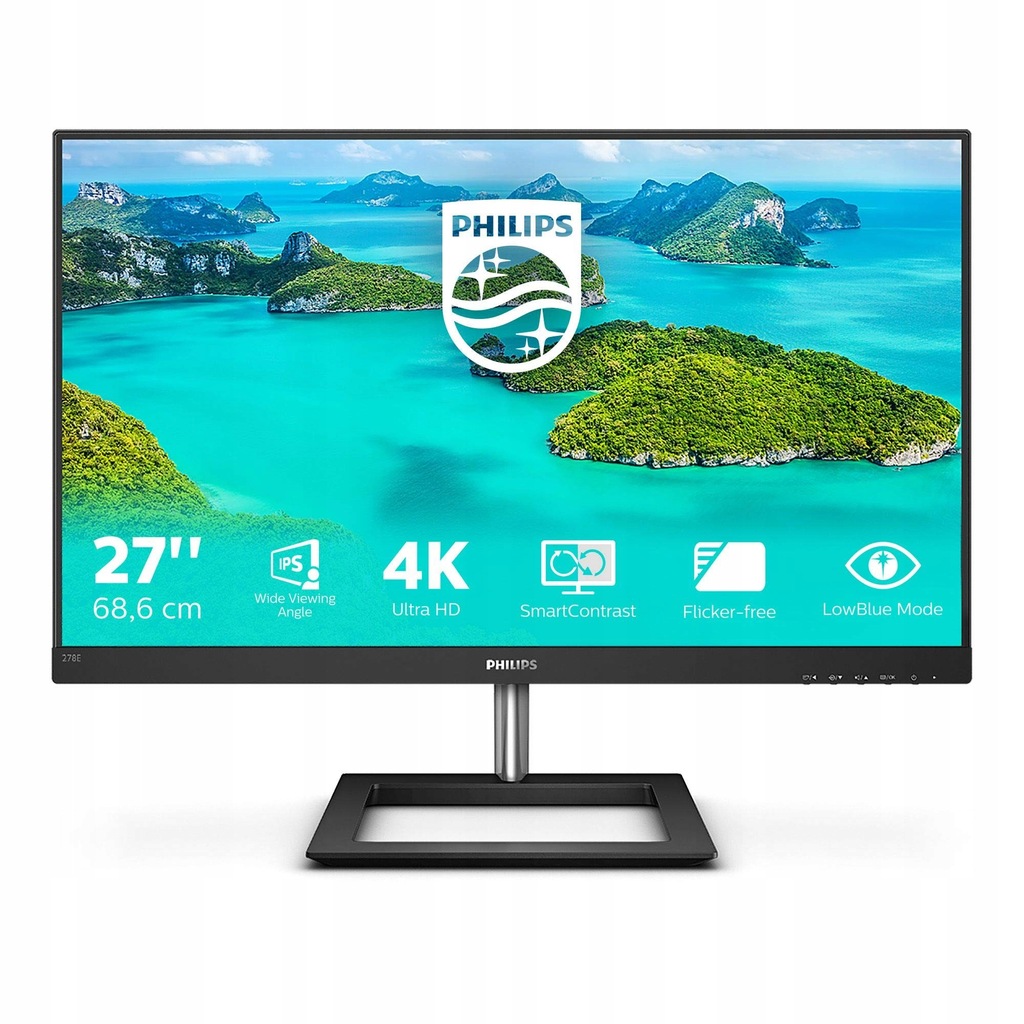 Monitor LED Philips 278E1A 27'' 3840x2160 IPS/PLS