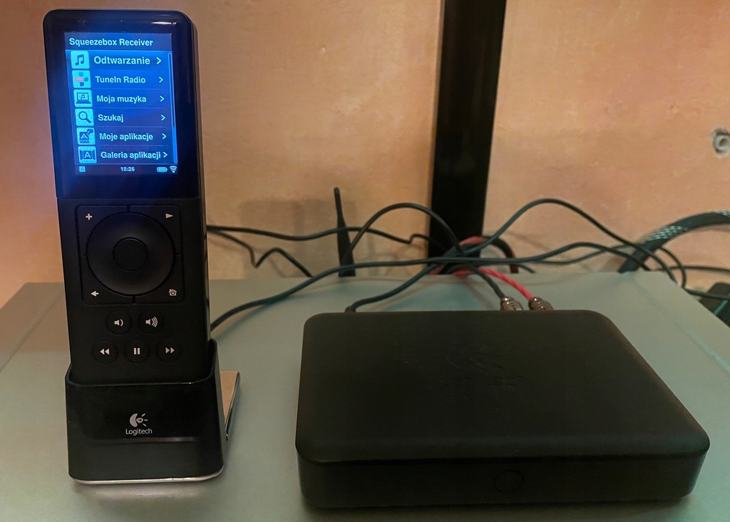 Odtwarzacz sieciowy Logitech Squeezebox Duet Network Music System