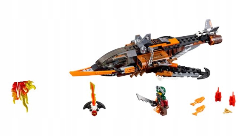 LEGO Ninjago Podniebny rekin 70601 Używane