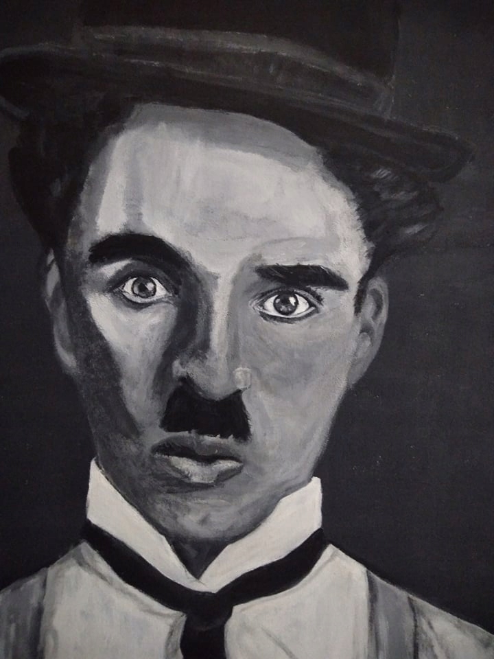 Obraz na płótnie "Charlie Chaplin"