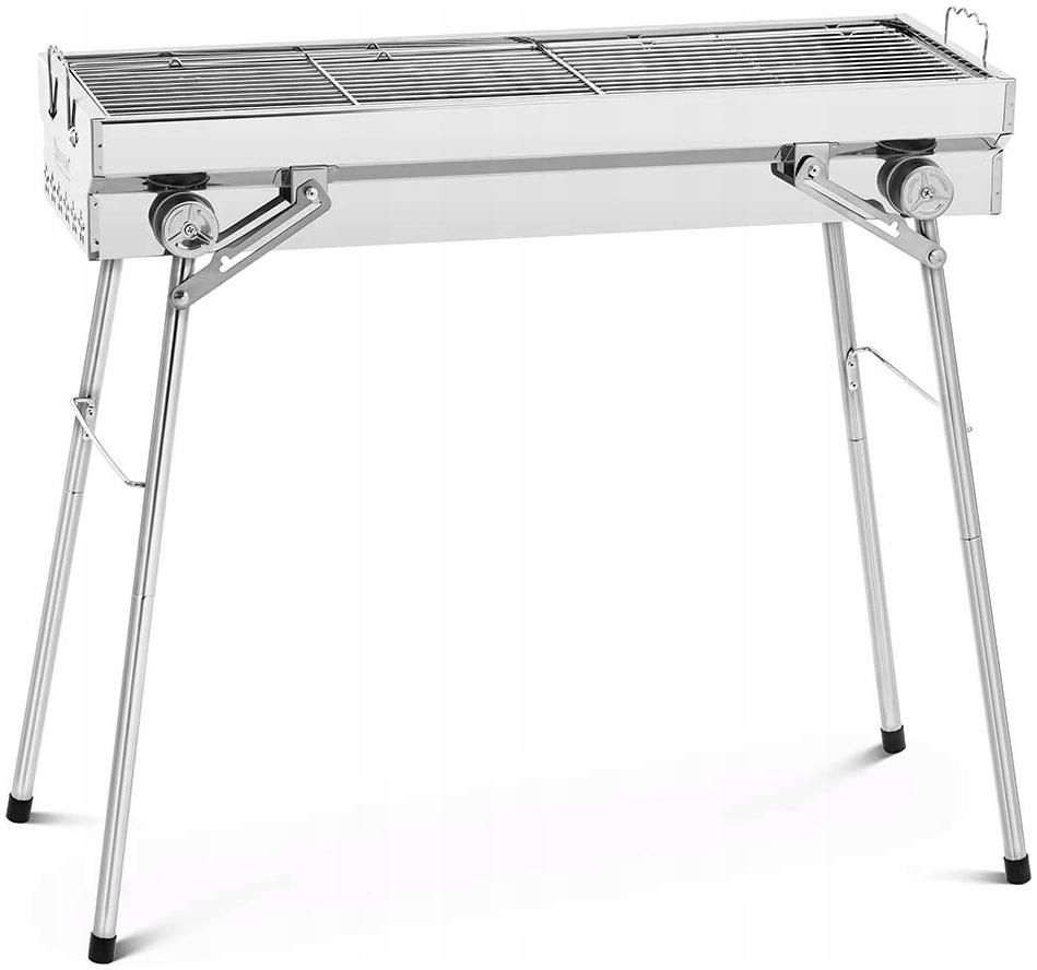 Grill węglowy z rusztem 75x26cm ROYAL 10012963