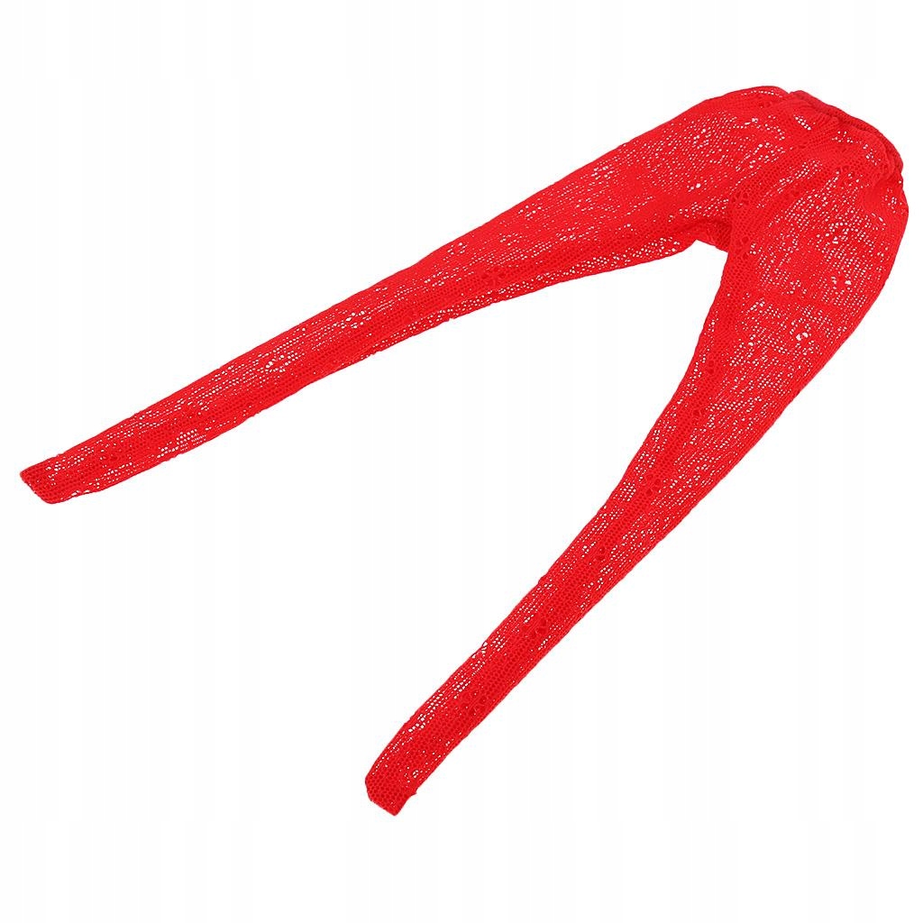 1/6 girl Hollow Out Stocking Pantyhose for 12 Action Figure Red