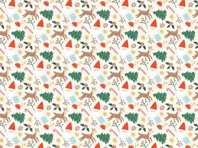 Papier do pakowania - Merry Christmas 70x200cm