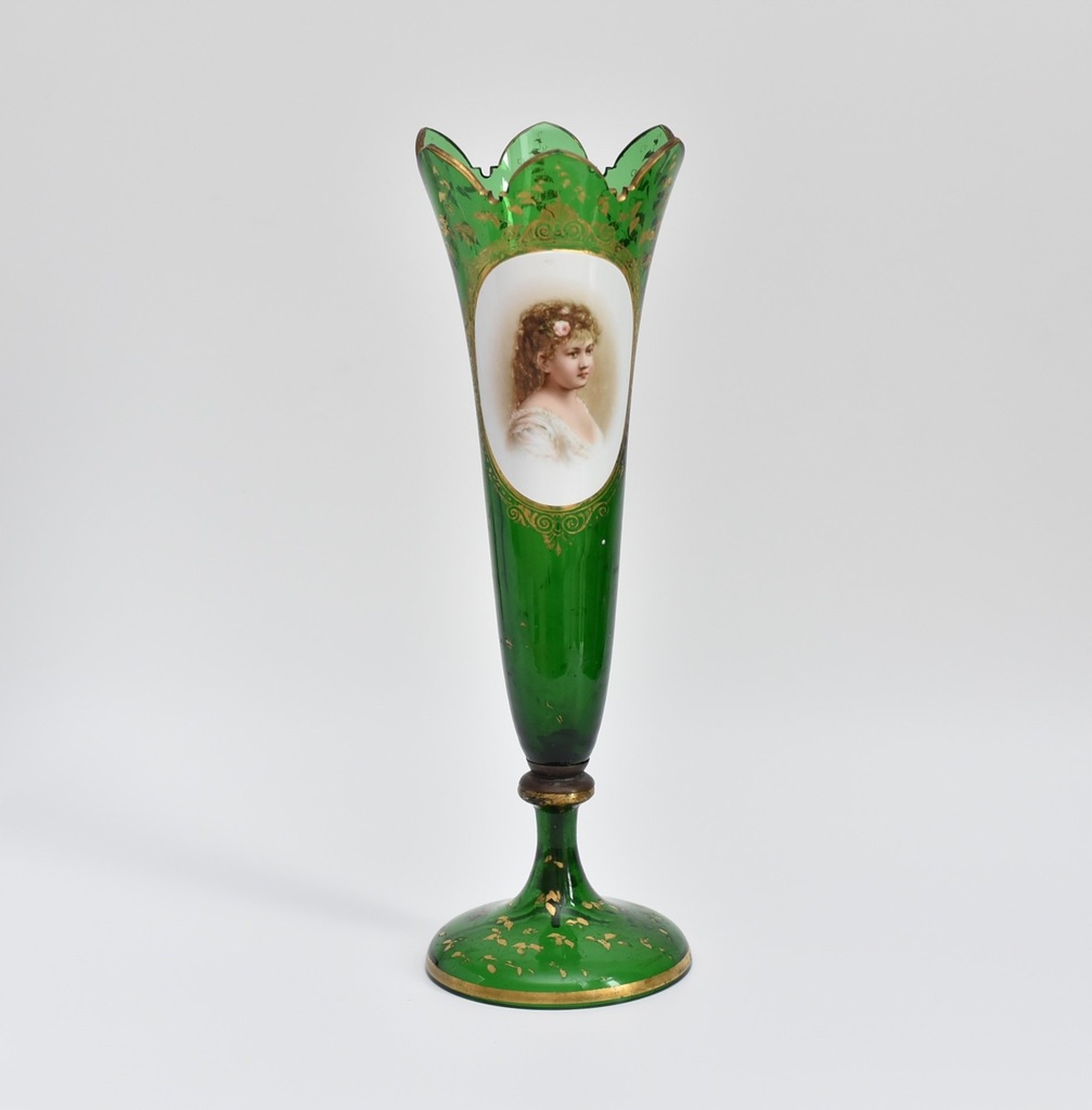 Wazon Josephinenhütte z portretem huta Józefina