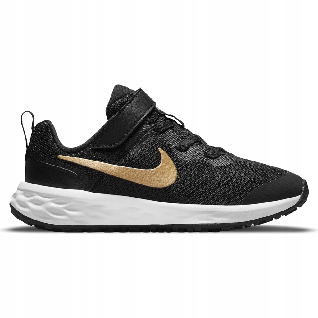 Buty sportowe Nike Revolution 6 czarno złote r.32 ( wkładka 20 cm)
