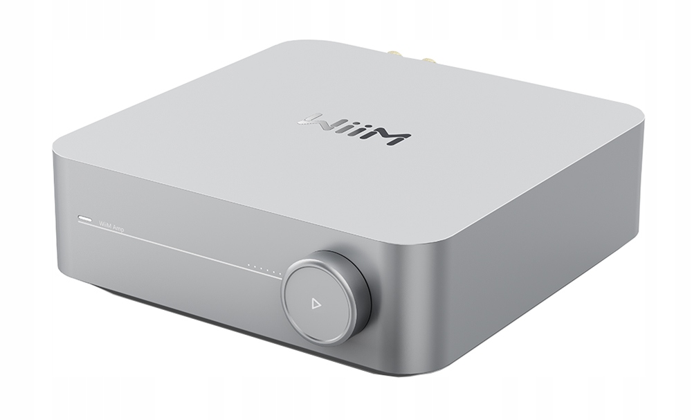 WiiM AMP SILVER odtwarzacz muzyczny ze wzmacniaczem