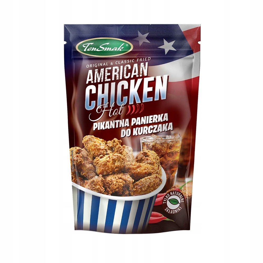 Panierka American Chicken Hot 200 g 10 szt (wielopak)