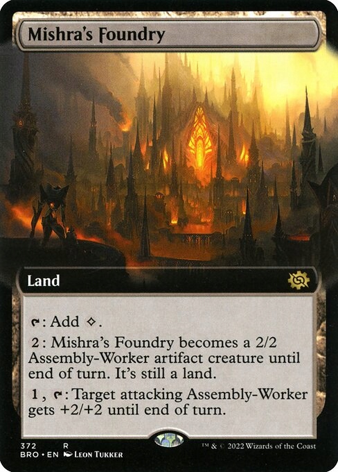 MtG: Mishra's Foundry (xBRO) *foil*