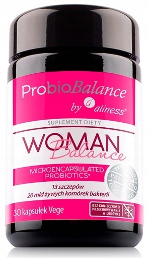 Probiotyk ProbioBalance WOMAN 20 mld żywych bakter