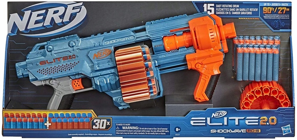 Blaster Nerf Elite 2.0 Shockwave