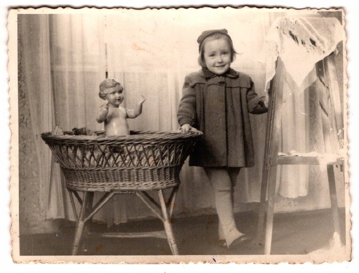 Dziecko w atelier - lata 50te
