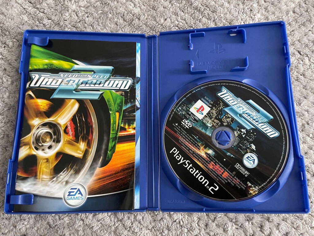 NFS NEED FOR SPEED UNDERGROUND 2 PS2 PlayStation 2