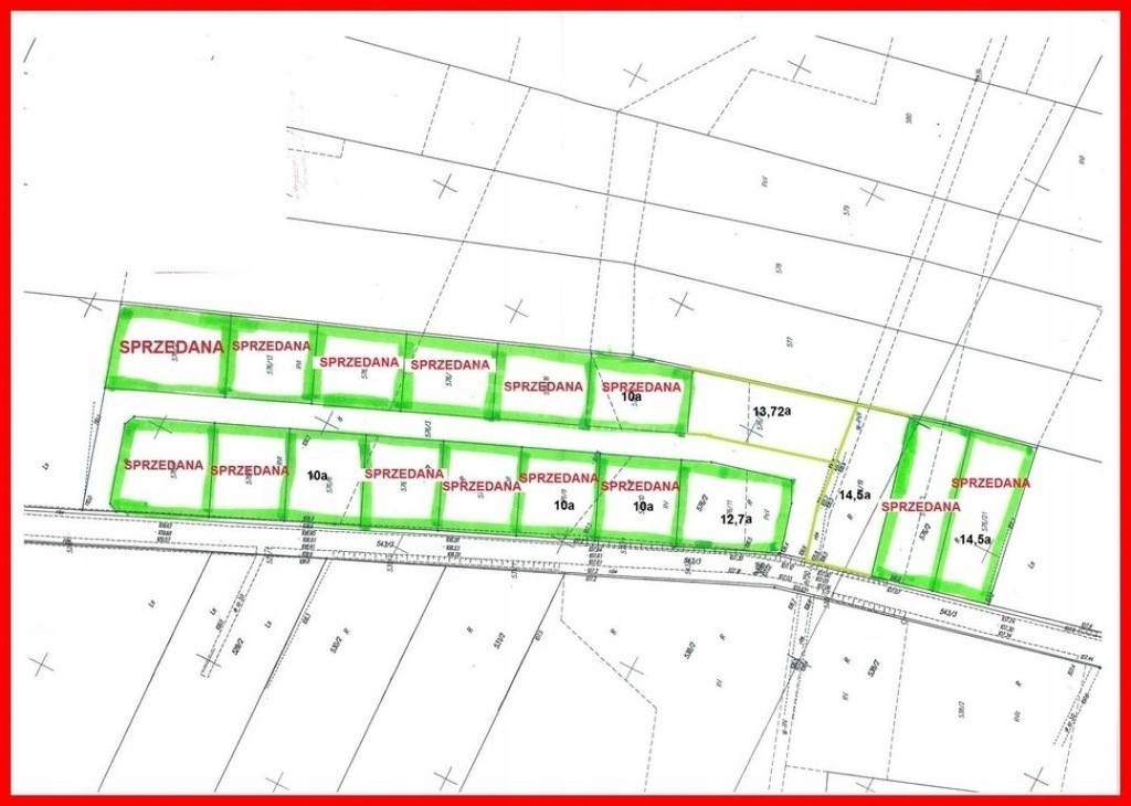 Działka, Jarnuty, Czerwin (gm.), 1000 m²