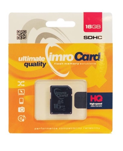 KARTA PAMIĘCI IMRO SD 16GB SDHC CLASS 10