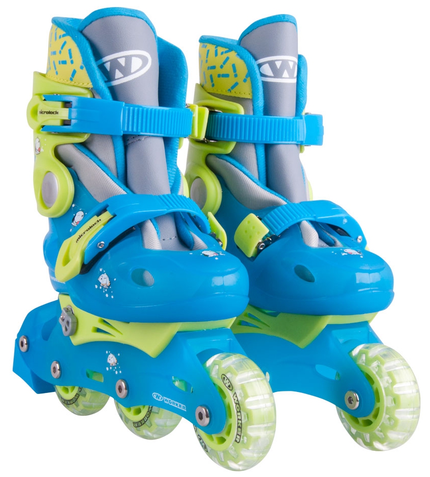 ŚLICZNE RÓŻOWE ROLKI i WROTKI Dla DZIECI r. 26-29 - 6631721363