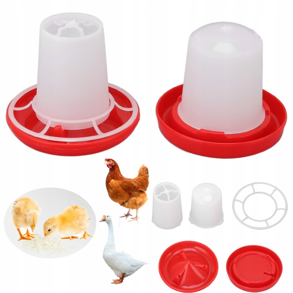 KARMNIK KARMIDŁO POIDŁO DROBIU KUR KACZEK GĘSI