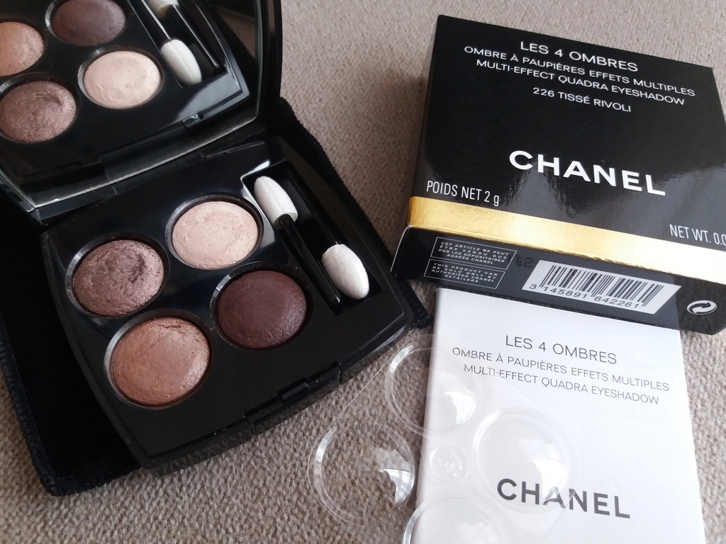 CHANEL Best Nude Products  Chanel Les 4 Ombres Tissé Rivoli 