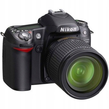Nikon D80 10MPix 2,5' + 18-70mm F3,5-4,5G ED IF SWM 35K zdjęć