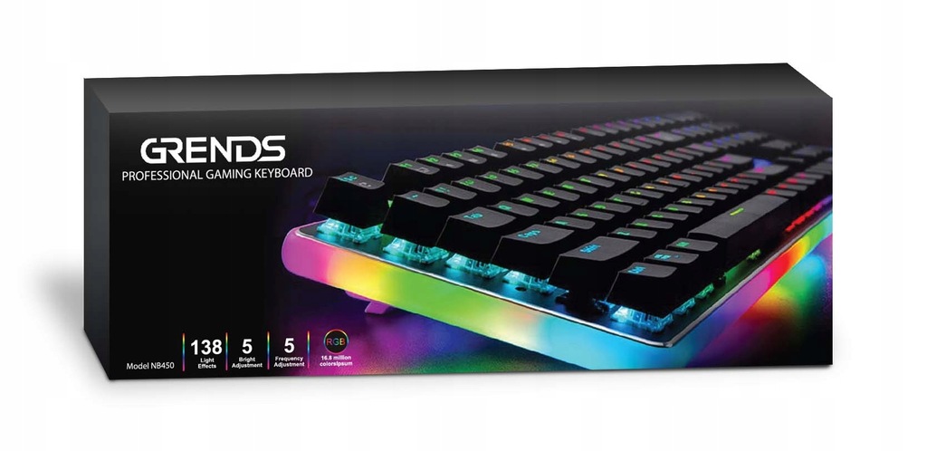 Купить МЕХАНИЧЕСКАЯ ИГРОВАЯ КЛАВИАТУРА С RGB ПОДСВЕТКОЙ: отзывы, фото, характеристики в интерне-магазине Aredi.ru