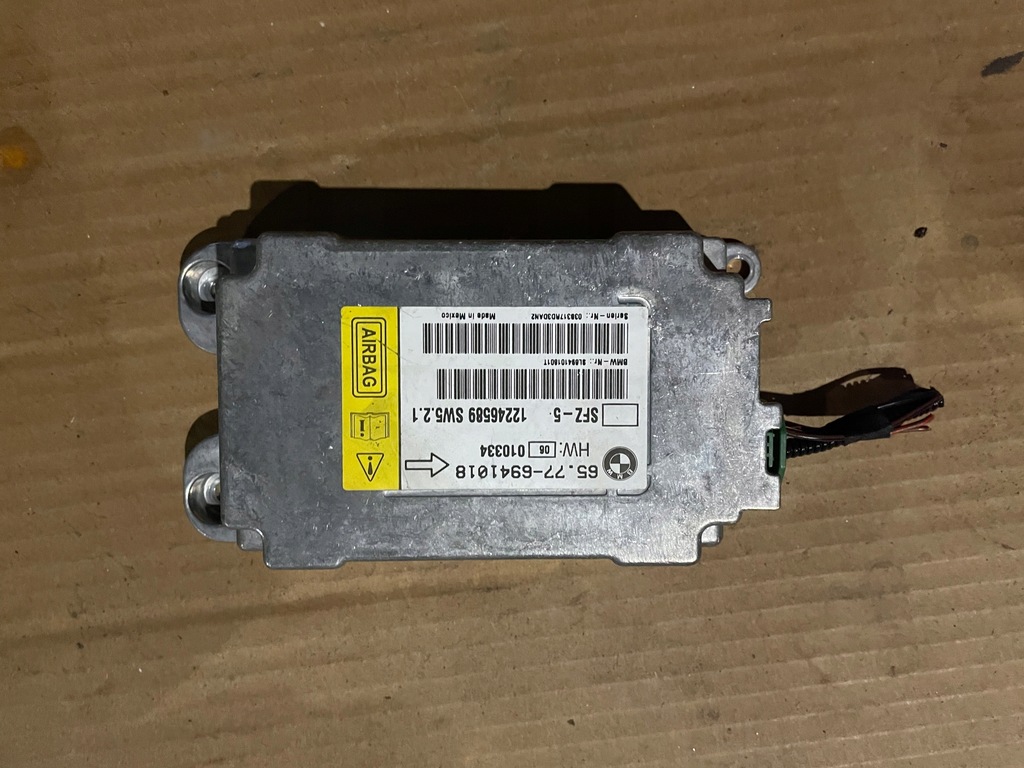 Moduł sensor airbag 6941018 bmw e60 e61 e63 e64