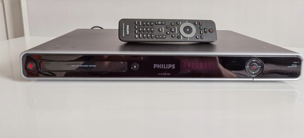 Nagrywarka DVD 160GB PHILIPS HDR3800 +Pilot