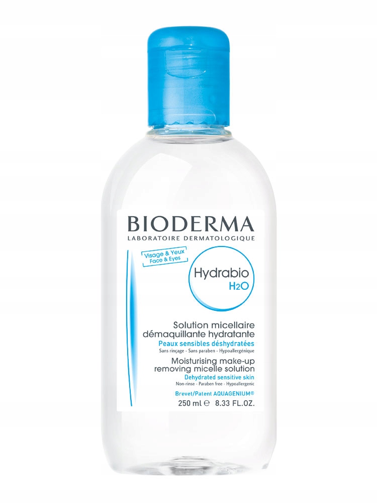 BIODERMA HYDRABIO H2O 250 ml Płyn Micelarny