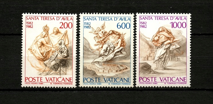Watykan seria znaczków pocztowych Mi.808-810 ( czyste )