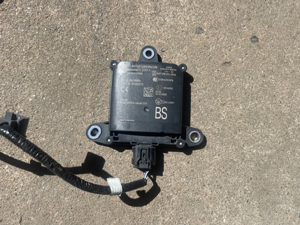 TOYOTA COROLLA E21 MODUŁ MARTWEGO POLA RADAR DISTRONIC 88162-02020